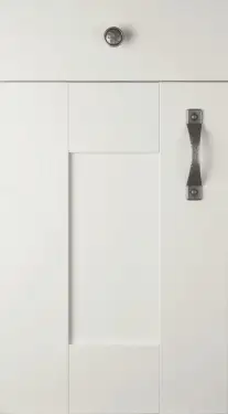 Click Here To Enlarge This Photo Of Wilton Shaker Style Kitchen Door and Drawer Fronts Oakgrain Finish in Grey