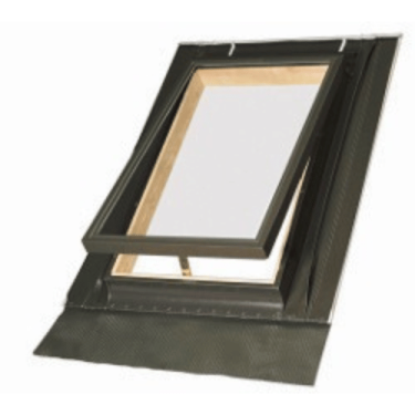 Click Here To Enlarge This Photo Of FAKRO Natural Pine Conservation Style Top Hung Access Roof Window WGI/C 46cm x 75cm