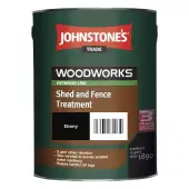 Johnstone’s Trade Shed & Fence Treatment Ready Mixed Ebony 5L