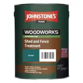 Johnstone’s Trade Shed & Fence Treatment Ready Mixed Green 5L