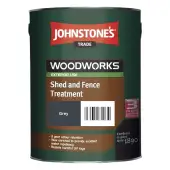 Johnstone’s Trade Shed & Fence Treatment Ready Mixed Grey 5L
