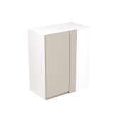 Kitchen Kit Flatpack J Pull Super Gloss Light Grey 600 Wall Unit Blind Corner - FKKJ0216