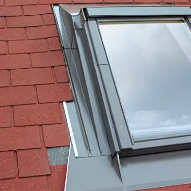 Click Here To Enlarge This Photo Of Fakro EHA-P 10 Flashing 114x118 Low Pitch Flashing Kit for High Profiled Tiles up to 90mm