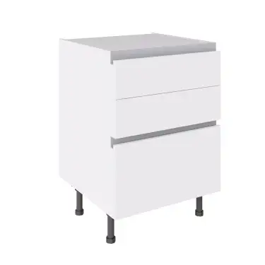 Click Here To Enlarge This Photo Of Kitchen Kit True Handleless Units Includes Soft Close Hinges and Adjustable Legs -