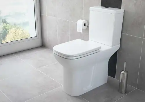 Click Here To Enlarge This Photo Of Vitra S20 Close Coupled WC Pan with Dual Flush Cistern and Soft Close Toilet Seat