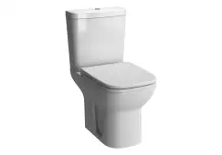 Vitra S20 Close Coupled WC Pan with Dual Flush Cistern and Soft Close Toilet Seat