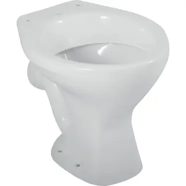 Click Here To Enlarge This Photo Of Twyford Classic Floor-standing WC Fixed P Trap Outlet for Exposed Cistern - CC1132WH