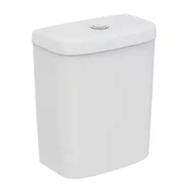 Click Here To Enlarge This Photo Of Ideal Standard Tempo Close Coupled Cistern 6/4L Dual Flush Push Button White - T427101