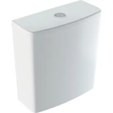 Click Here To Enlarge This Photo Of Geberit Selnova Square Exposed Close Couple Cistern Dual Flush Bottom Supply