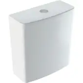Geberit Selnova Square Exposed Close Couple Cistern Dual Flush Bottom Supply