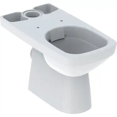 Click Here To Enlarge This Photo Of Geberit Selnova Square Floor Standing Horizontal Outlet WC Rimless - 501.563.01.7