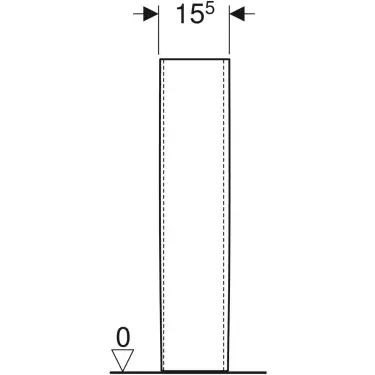 Click Here To Enlarge This Photo Of Twyford Alcona Full Pedestal 70 cm White - AR4920WH