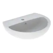 Twyford Alcona Washbasin 1 Tap Hole 55 cm x 42cm - White Ar4211Wh