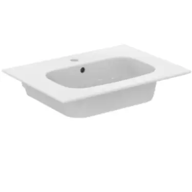 Click Here To Enlarge This Photo Of Ideal Standard I.Life A 64 cm Vanity Washbasin 1 Tap Hole White - T461901