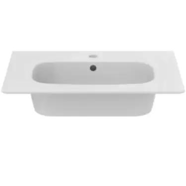 Click Here To Enlarge This Photo Of Ideal Standard I.Life A 64 cm Vanity Washbasin 1 Tap Hole White - T461901