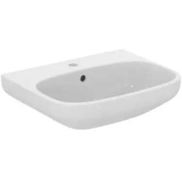 Click Here To Enlarge This Photo Of Ideal Standard I.Life A 55cm Washbasin, 1 Tap Hole with Overflow - E245801