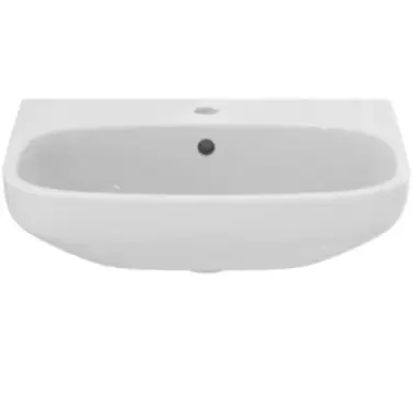 Click Here To Enlarge This Photo Of Ideal Standard I.Life A 55cm Washbasin, 1 Tap Hole with Overflow - E245801