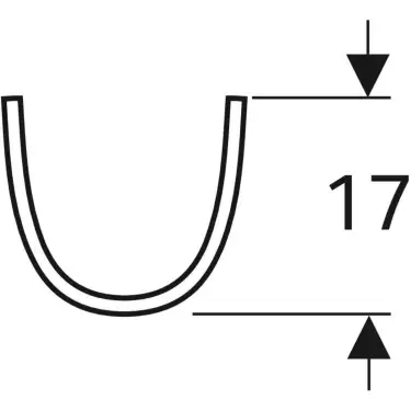 Click Here To Enlarge This Photo Of Geberit Selnova Full Pedestal White - 501.449.00.6