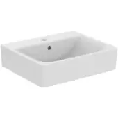 Ideal Standard Concept Wash Basin Cube 55 cm 1 Tap Hole White Overflow - E784201