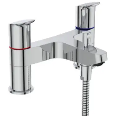 Click Here To Enlarge This Photo Of Ideal Standard CERAFLEX Rim Mounted Bath & Shower Mixer Volume Control Chrome