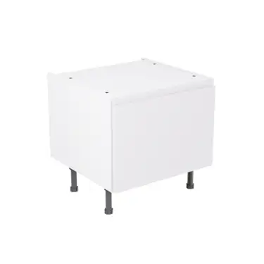 Click Here To Enlarge This Photo Of Kitchen Kit Flatpack J Pull Gloss White 600 Belfast Sink Base Kitchen Cabinet - FKKJ0070