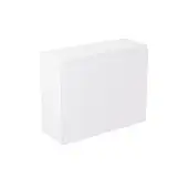 Kitchen Kit Flatpack J-Pull Gloss White 900 Wall Kitchen Cabinet - FKKJ0072