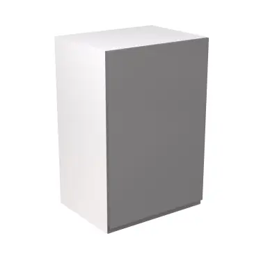 Click Here To Enlarge This Photo Of Kitchen Kit Flatpack J-Pull Gloss Dust Grey 900 Boiler Housing Cabinet- FKKJ0366