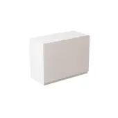 Kitchen Kit Flatpack J-Pull Matt Light Grey 600 Single Extractor Wall Kitchen Cabinet - FKKJ0774