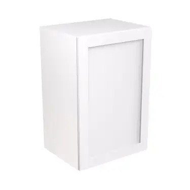 Click Here To Enlarge This Photo Of Kitchen Kit Flatpack Shaker Matt White 900 Boiler Housing Cabinet- FKKH0566