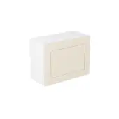 Kitchen Kit Flatpack Shaker Matt Cashmere 600 Single Extractor Wall Kitchen Cabinet - FKKH0674