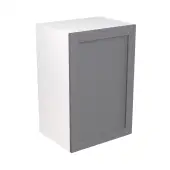 Kitchen Kit Flatpack Shaker Matt Light Grey 900 Boiler Housing Cabinet- FKKH0766