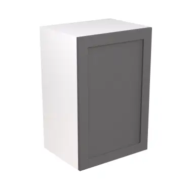 Click Here To Enlarge This Photo Of Kitchen Kit Flatpack Shaker Matt Dust Grey 900 Boiler Housing Cabinet- FKKH0866