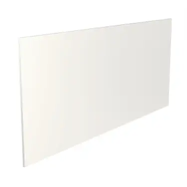 Click Here To Enlarge This Photo Of Kitchen Kit Flatpack Slab Matt White 900 Breakfast Bar Back Panel - FKKF0546