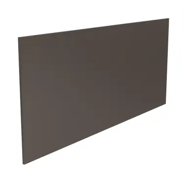 Click Here To Enlarge This Photo Of Kitchen Kit Flatpack Slab Matt Graphite 900 Breakfast Bar Back Panel - FKKF0946