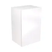 Kitchen Kit Flatpack Slab Gloss White 900 Boiler Housing Cabinet- FKKF0066