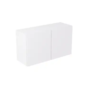 Click Here To Enlarge This Photo Of Kitchen Kit Flatpack Slab Gloss White 800 Double Extractor Wall Kitchen Cabinet - FKKF0075