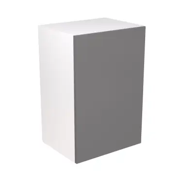 Click Here To Enlarge This Photo Of Kitchen Kit Flatpack Slab Gloss Dust Grey 900 Boiler Housing Cabinet- FKKF0366
