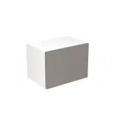 Kitchen Kit Flatpack Slab Gloss Dust Grey 500 Short Bridging Wall Kitchen Cabinet - FKKF0373