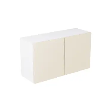 Click Here To Enlarge This Photo Of Kitchen Kit Flatpack Slab Matt Cashmere 800 Double Extractor Wall Kitchen Cabinet - FKKF0675