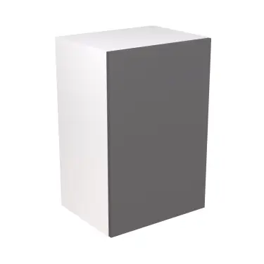 Click Here To Enlarge This Photo Of Kitchen Kit Flatpack Slab Matt Dust Grey 900 Boiler Housing Cabinet- FKKF0866