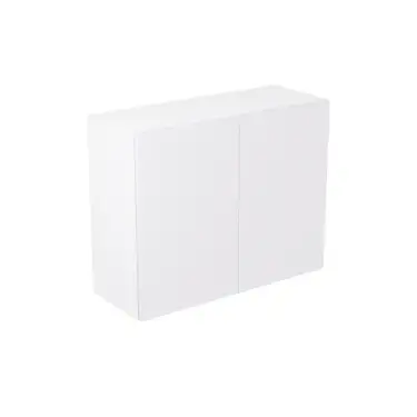 Click Here To Enlarge This Photo Of Kitchen Kit Flatpack Slab Standard White 900 Wall Kitchen Cabinet - FKKM1072