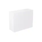 Kitchen Kit Flatpack Slab Standard White 900 Wall Kitchen Cabinet - FKKM1072