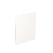Kitchen Kit Standard Matt White Slab Sample Door 570 x 396 - FKKM1026