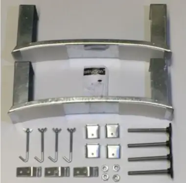 Click Here To Enlarge This Photo Of Twyford Celtic Plain Bath 1700 With Leg Set (No Grips)  BL1502WH