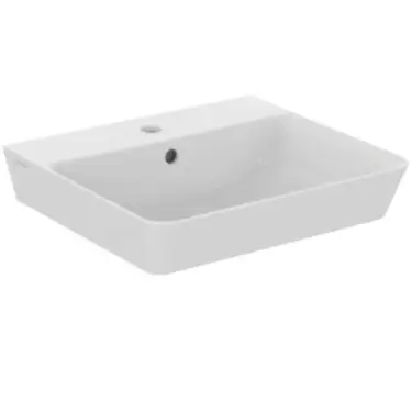 Click Here To Enlarge This Photo Of Armitage Shanks Edit L 500mm Wash Basin with 1 Tap Hole - S081401