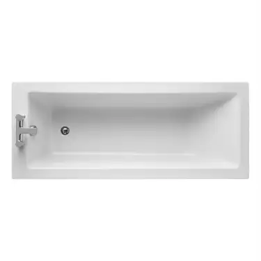 Click Here To Enlarge This Photo Of Ideal Standard Tempo Cube 170cm x 70cm Idealform bath No handgrips or Tapholes - E258001