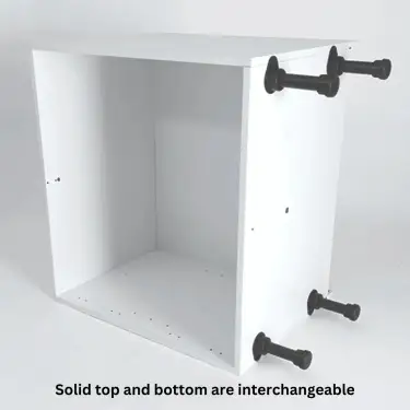 Click Here To Enlarge This Photo Of Single Flatpack Kitchen Cabinet 300mm Base Unit