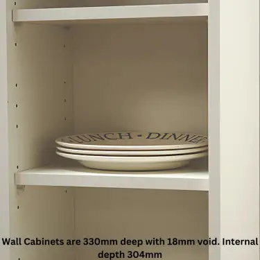 Click Here To Enlarge This Photo Of Single Flatpack Kitchen Cabinet 450mm Base Unit