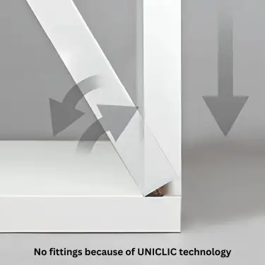 Click Here To Enlarge This Photo Of Single Flatpack Kitchen Cabinet 600mm Base Unit