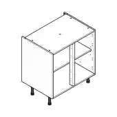 Double Flatpack Kitchen Cabinet 800mm Base Unit
